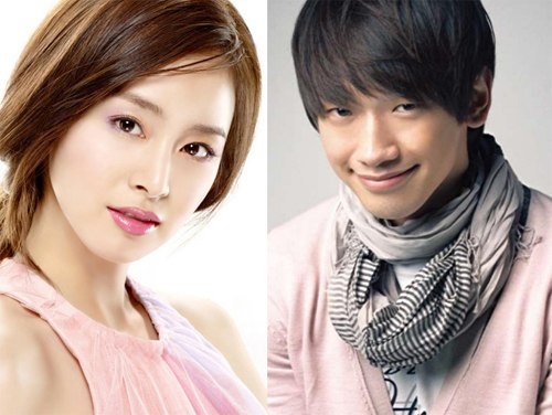 Kim Tae Hee và Bi Rain.