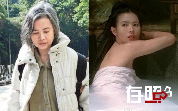 Lam Khiết Anh già nua và mắc bệnh tâm thần tuổi già.