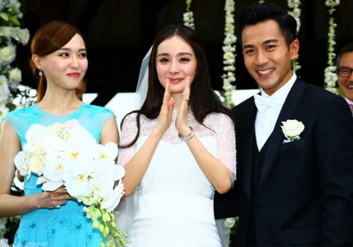 Duong Mich va nhieu ban than trong showbiz ran nut hinh anh