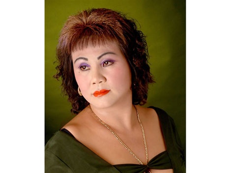 Nghệ sĩ Hoàng Lan thời trẻ.