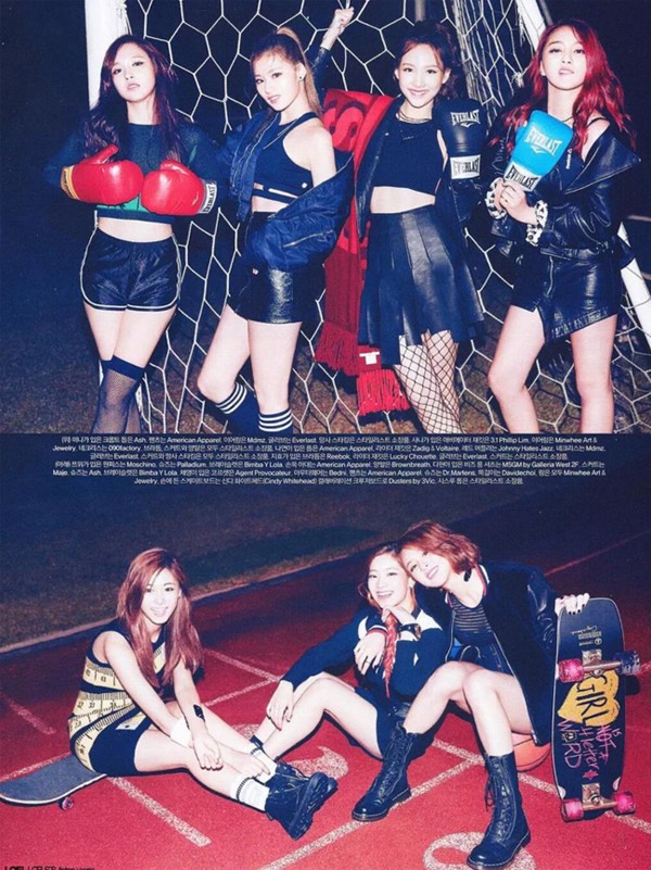 Twice là nhóm nhạc duy nhất xuất hiện trên ELLE ngay khi chưa ra mắt.