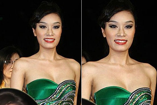 Với các hình ảnh này thì nhiều người lầm tưởng Minh Thư là