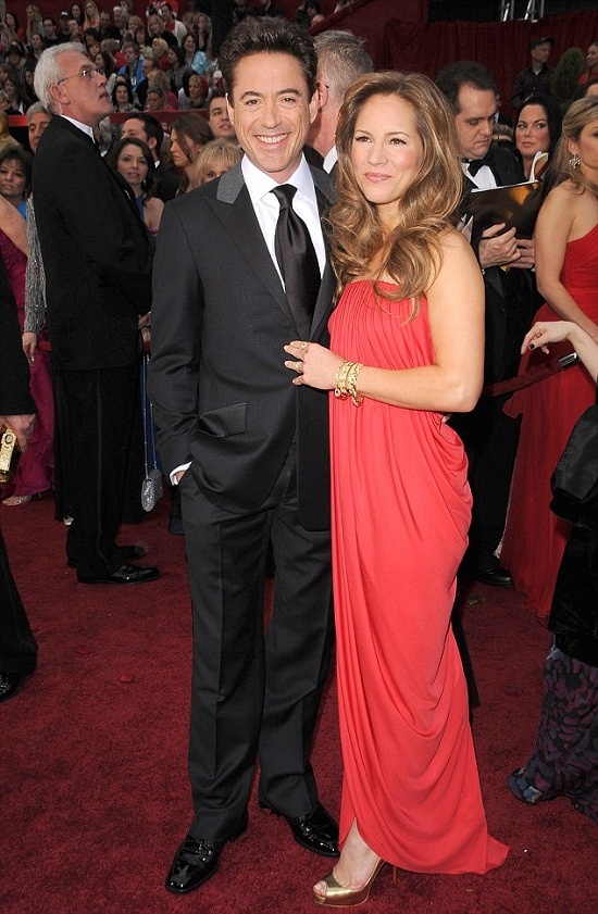 Downey Jr và vợ Susan Levin