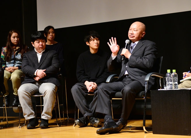 Ngô Vũ Sâm khuyên các nhà làm phim trẻ Nhật Bản và châu Á hãy “kết hợp được truyền thống lẫn hiện đại” - Ảnh: TR.N.
