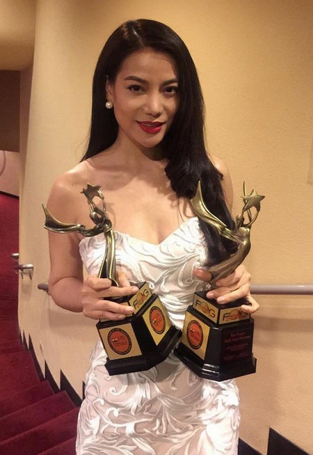 Trương Ngọc Ánh đạt nhiều giải thưởng trong sự nghiệp.