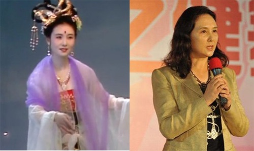 Khâu Bội Ninh trong vai Hằng Nga.