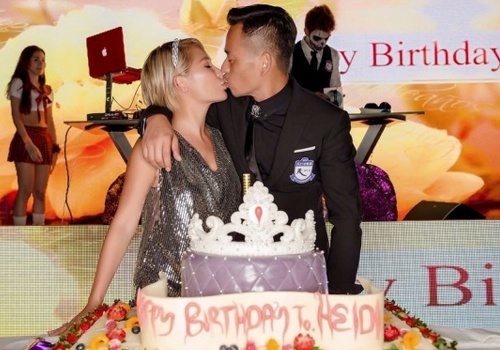 Bi kieu nu TVB khieu khich, vo dai gia mo tiec voi chong hinh anh