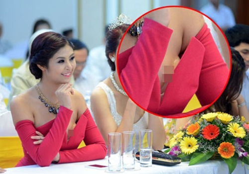 Nhung lan ho henh cua cac hoa hau hinh anh