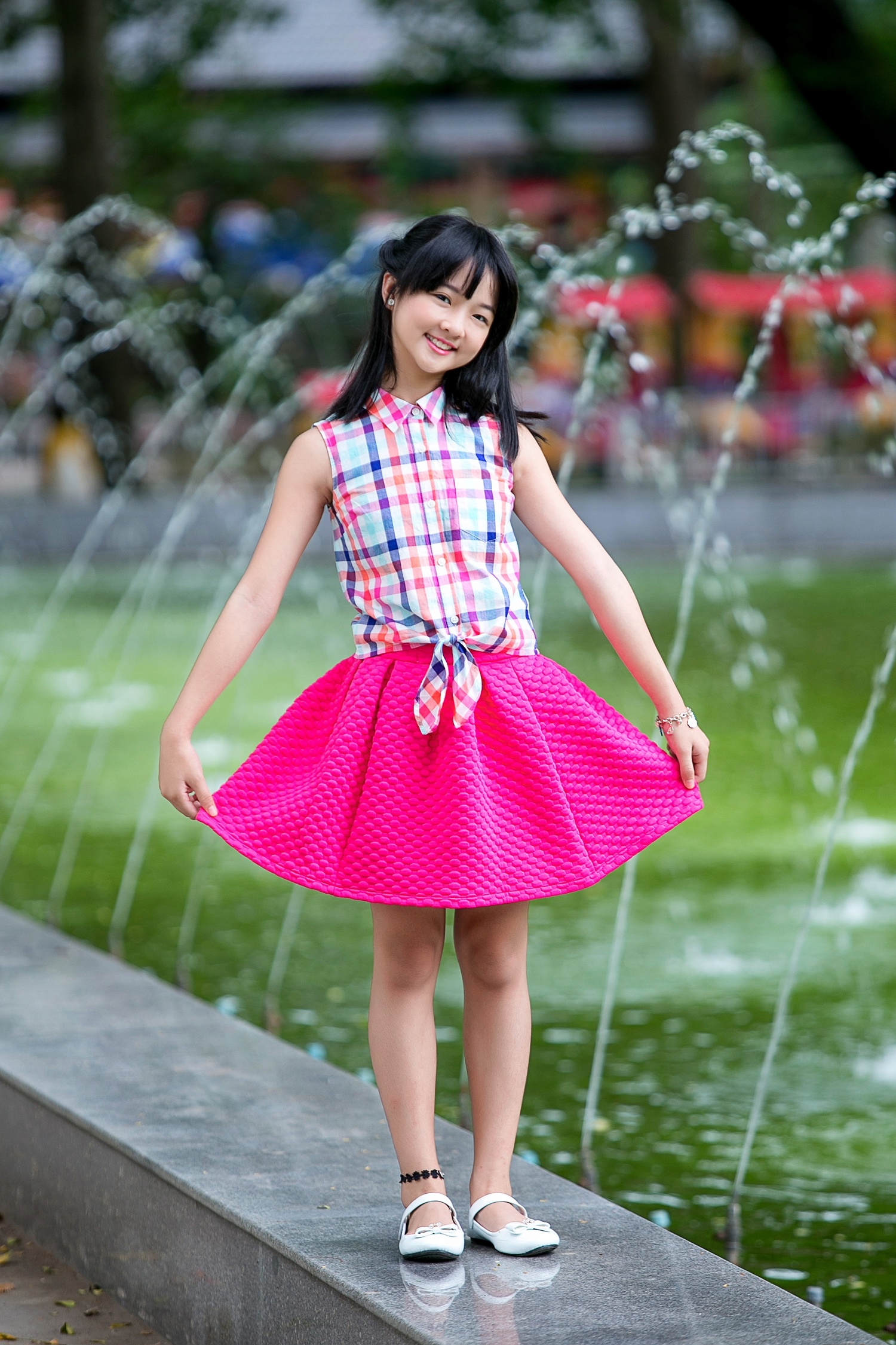 Mặc dù tham gia nhiều dự án phim ảnh nhưng Thanh Mỹ vẫn ưu tiên việc học lên hàng đầu. Cô bé là học sinh giỏi nhiều năm liền. Và mới đây, Thanh Mỹ cũng vừa nhận được học bổng tại một trung tâm anh ngữ nổi tiếng.