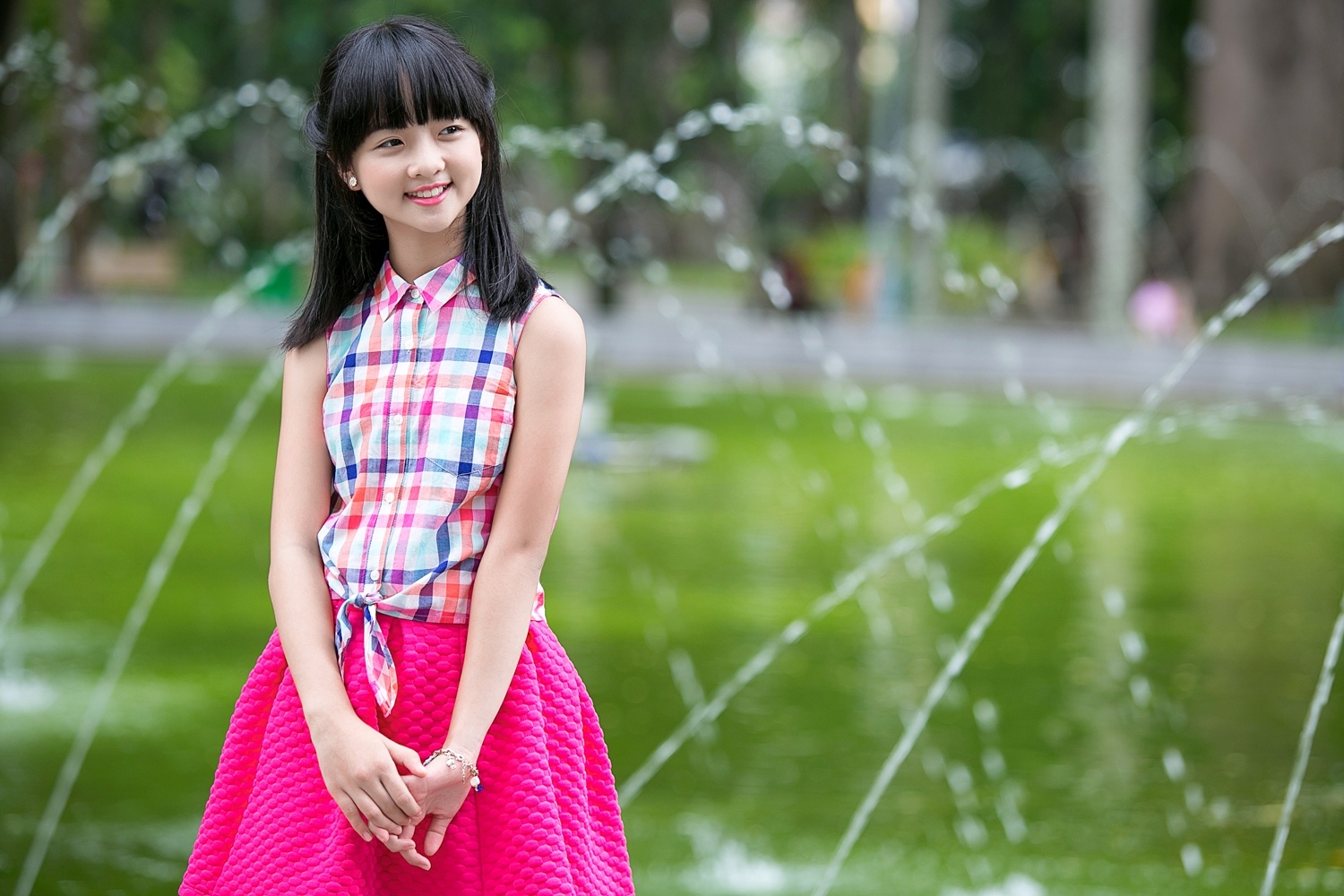 Trước mỗi vai diễn, Thanh Mỹ đều đọc kỹ kịch bản và tưởng tượng ra nhân vật mình cần thể hiện. Khi phim bắt đầu bấm máy là lúc em sống cùng nhân vật của mình. Vì vậy, với mỗi vai diễn khác nhau trên màn ảnh, khán giả lại thấy một Thanh Mỹ khác. Đặc biệt, lối diễn xuất nội tâm của Thanh Mỹ luôn để lại ấn tượng sâu đậm trong lòng khán giả.