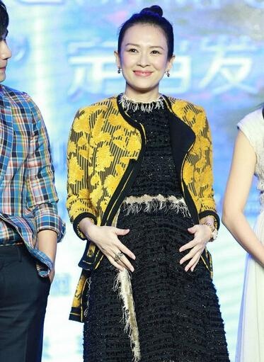 Chương Tử Di đang ở Mỹ chờ ngày lâm bồn.