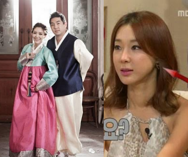 Seo Ji Young hạnh phúc bên chồng (trái) trong khi Ji Hye vật lộn làm show nhỏ.