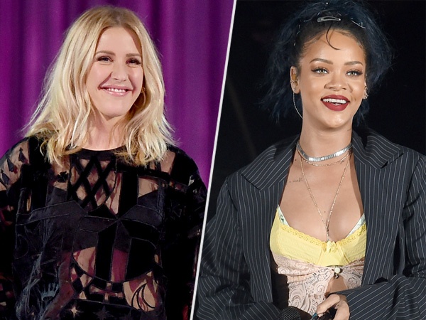 Ellie Goulding thế chỗ Rihanna tại Victoria’s Secret Fashion Show 2015.