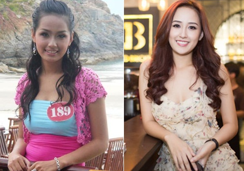 Qua trinh thay doi cua cac nguoi dep sau khi thi hoa hau hinh anh