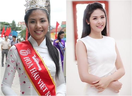 Khi mới đăng quang ngôi vị Hoa hậu Việt Nam 2010, trên các phương tiện truyền thông đã thật sự nổ ra một cuộc tranh cãi rất lớn về nhan sắc của Ngọc Hân. Làn da ngăm đen, đôi mắt hí và hàm răng khấp khểnh không đều đã thật sự khiến công chúng thất vọng. Thậm chí cô không được cử đi tham dự bất cứ cuộc thi quốc tế nào.Tuy nhiên, theo thời gian, Hoa hậu Ngọc Hân đã có những thay đổi đáng kể về ngoại hình. Nước da ngăm đen ngày nào nay đã chuyển màu trắng sứ, giúp người đẹp dễ dàng lựa chọn phong cách thời trang cũng như những phương pháp trang điểm phù hợp.