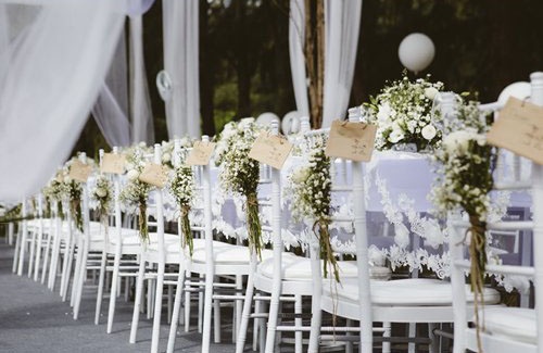 Lễ đính hôn của cặp đôi được tổ chức ấm cúng tại công viên gần nhà cô dâu trước sự chứng kiến của hai bên gia đình và bạn bè thân thiết.Ý tưởng tổ chức không gian tiệc trắng - xanh là của cô dâu Phan Như Thảo còn chuẩn bị là một tay chồng cô Đức An