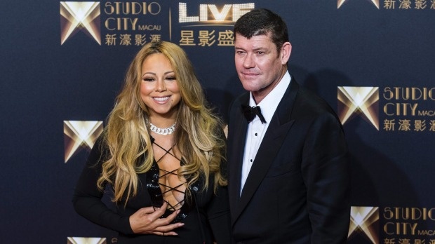 Mariah Carey và bạn trai tỷ phú James Packer.