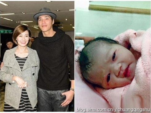 Vợ chồng Lam Chính Long và con gái.