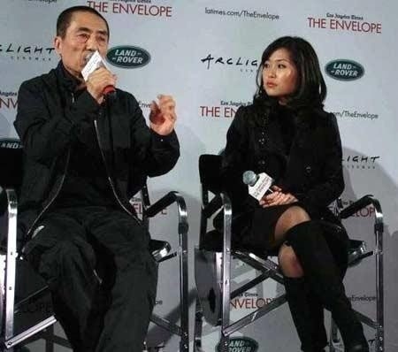 Đạo diễn Trương Nghệ Mưu và con gái Trương Mạt