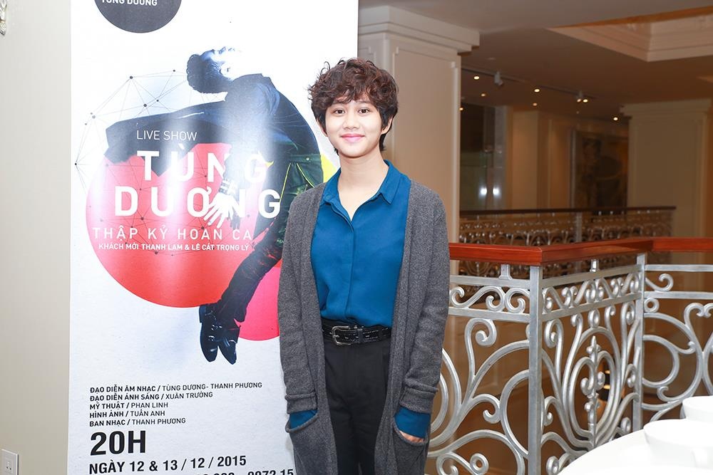 Lê Cát Trọng Lý sẽ là khách mời live show của Tùng Dương diễn ra ngày 12, 13/12 tại HN.