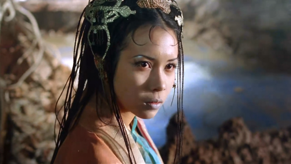 Mạc Văn Úy với tạo hình Bạch Cốt Tinh xấu xí trong Đại thoại Tây du.