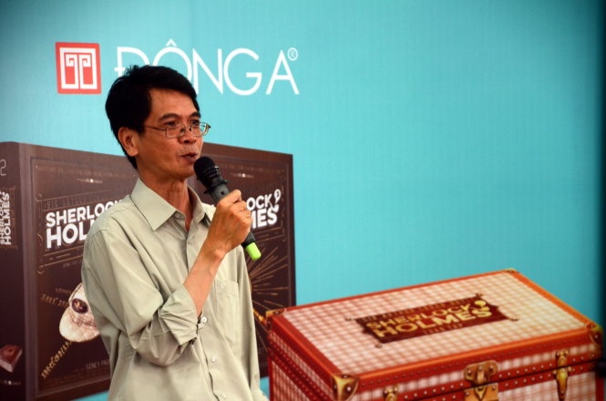 Dịch giả Trần Đức Tài - Ảnh: G.Trung