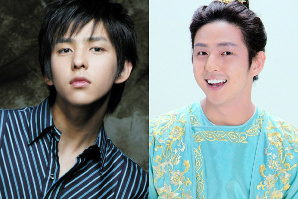 Kim Ki Bum gặp vấn đề cân nặng trong vài năm trở lại. Hình ảnh so sánh cho thấy sự khác biệt lớn.