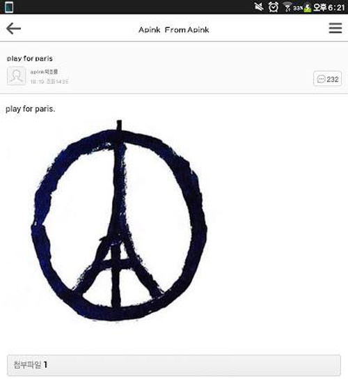 Lỗi sai tiếng Anh của Park Chorong bị cư dân mạng trên diễn đàn Pann bàn tán.