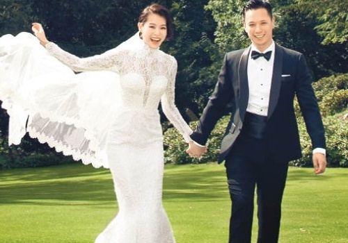 Bo me lo Ho Hanh Nhi cuoi dai gia rom hinh anh