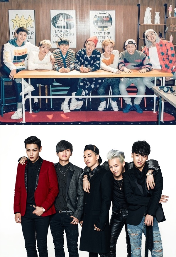 iKON thần tượng các đàn anh Big Bang.