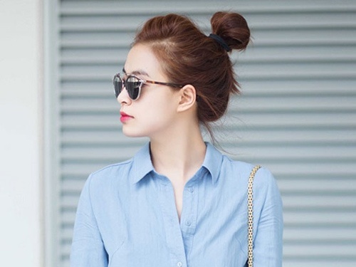 Nhung mau toc khien Hoang Thuy Linh them xinh hinh anh