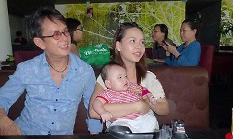 Ảnh con trai nhạc sĩ Đức Huy lúc mới 5 tháng tuổi