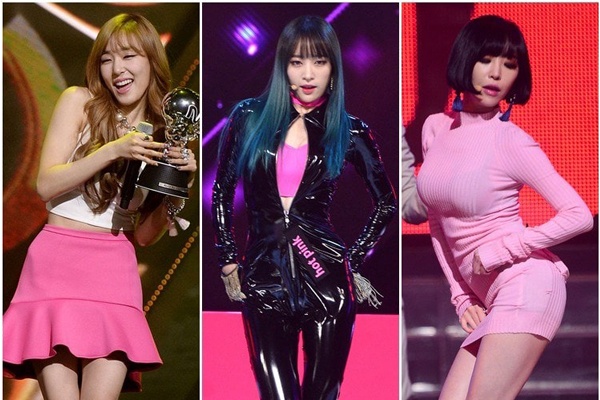 Loat kieu nu Kpop chua sen cho mau hong hinh anh