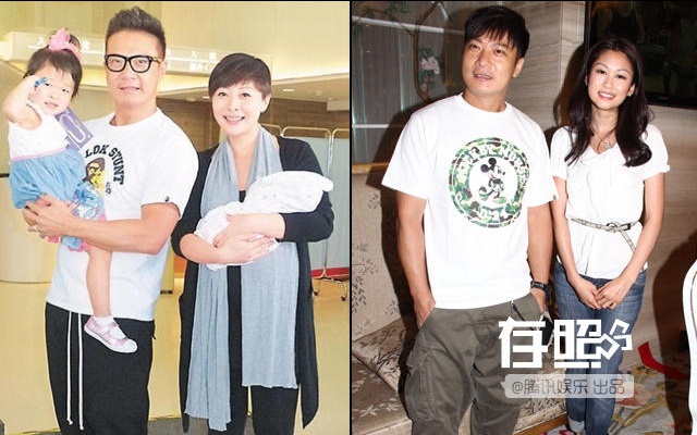 Thang Doanh Doanh cưới Tiền Gia Lạc (trái) mặc tin đồn anh cặp kè Sầm Lệ Hương (phải).