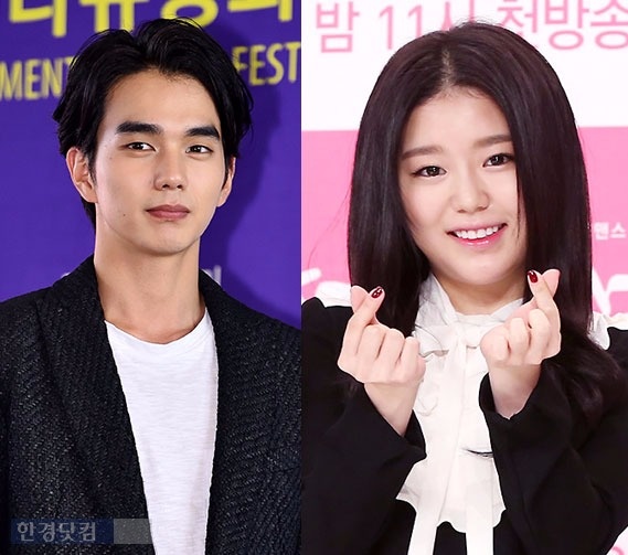 Yoo Seung Ho và Jo Hye Jung trong cặp trong Imaginary Cat.