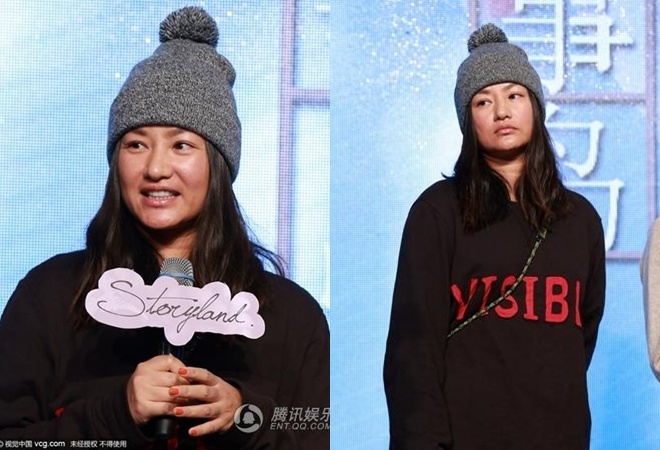 Cù Dĩnh lộ vẻ già nua, xuống sắc ở tuổi 44.