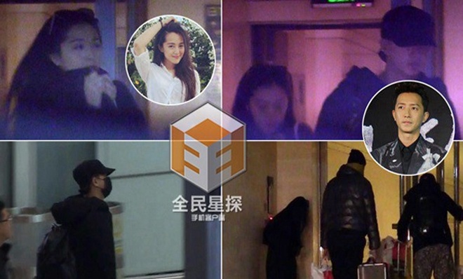 Hangeng và Lý Băng Ngọc lộ ảnh sống chung.