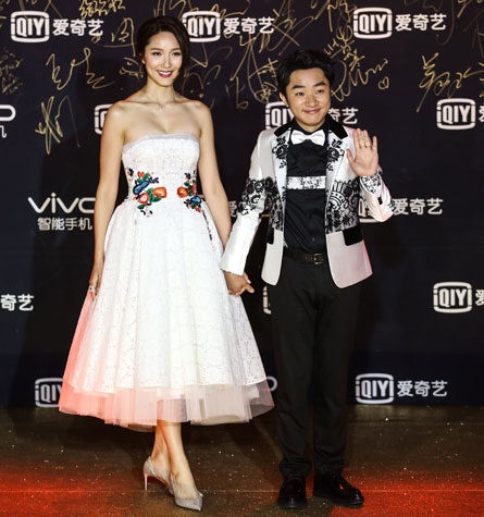 Vợ chồng Vương Tổ Lam - Lý Á Nam.