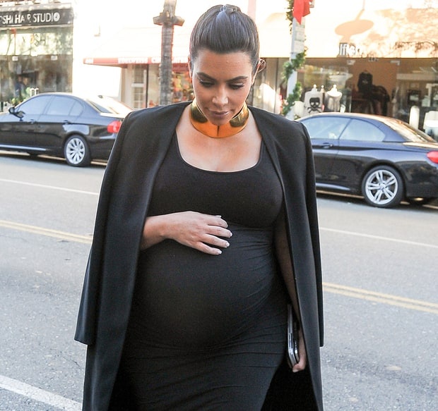 Kim gặp nhiều khó khăn khi mang bầu lần hai.