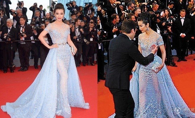 Lý Băng Băng bị đuổi khỏi thảm đỏ.