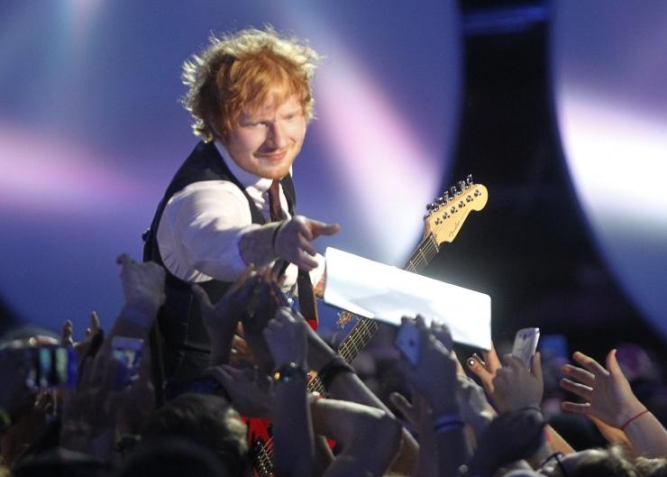 Ed Sheeran.
