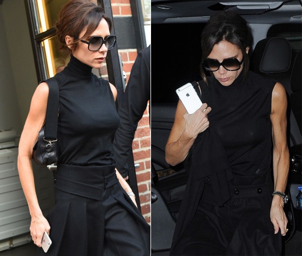 Cánh tay cơ bắp của biểu tượng thời trang nước Anh.