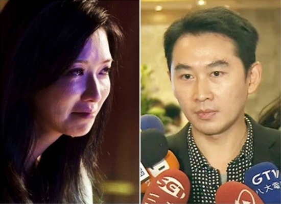 Lâm Chí Linh tồn tại trong showbiz và phải dựa vào sự bảo kê của đại ca giới xã hội đen (ảnh phải).