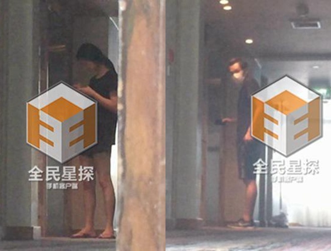 Chung Hán Lương và Tạ Dịch Hoa ở chung phòng khách sạn.