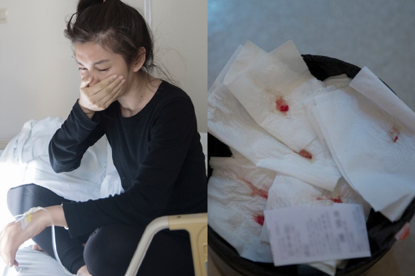 Lý Băng Băng sốt cao 22 ngày liên tiếp, ho ra máu kéo dài.