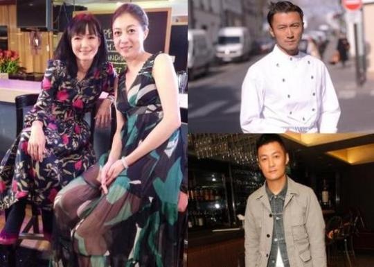 Lư Xảo Âm (bên trái) kể về chuyện tình cảm với Tạ Đình Phong. Cô cũng có thời gian hẹn hò tài tử Dư Văn Lạc.