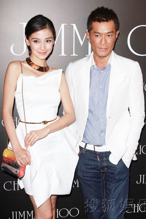 Cổ Thiên Lạc và Angelababy trở thành ông hoàng, nữ hoàng mới của showbiz Hong Kong.