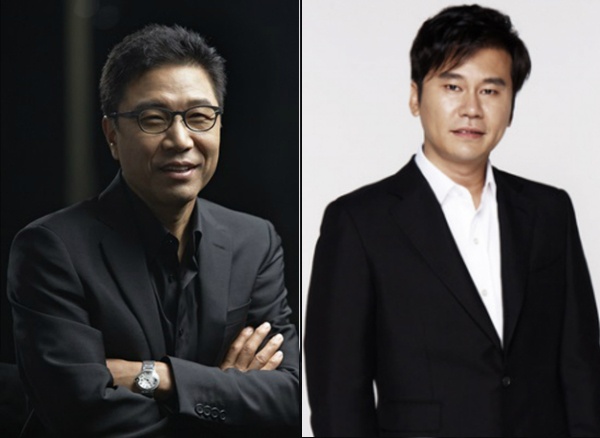 Khởi đầu là những nghệ sĩ gạo cội, Lee So Man và Yang Hyun Suk thành đạt khi chuyển sang kinh doanh âm nhạc.