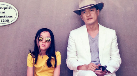 Khoanh khac hanh phuc ben nguoi than cua sao Hoa ngu dau nam hinh anh