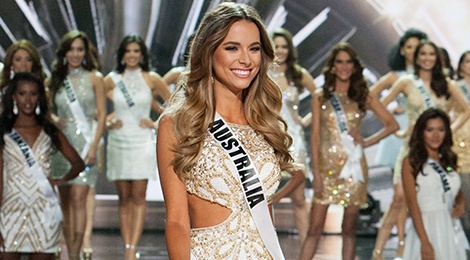 Hoa hau Australia xin loi vi che Top 3 Miss Universe hinh anh